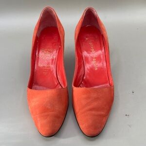 Elegant Orange Heels (lot 107)